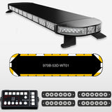 53" Black Widow Series Fully Populated LED Light Bar Kit for Work Trucks-TOMAR Automotive