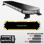 53" 970 Series Fully Populated LED Light Bar Package for Work Trucks