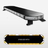 53" Black Widow Series Fully Populated LED Light Bar Kit for Work Trucks