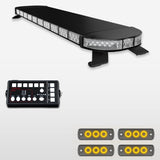 58" Black Widow Series Fully Populated LED Light Bar Kit for Work Trucks