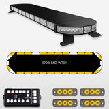 58" Black Widow Series Fully Populated LED Light Bar Kit for Work Trucks-TOMAR Automotive