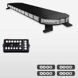 58" Black Widow Series Fully Populated LED Light Bar Kit for Work Trucks