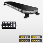 58" Black Widow Series Fully Populated LED Light Bar Kit for Work Trucks