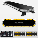 58" Black Widow Series Fully Populated LED Light Bar Kit for Work Trucks-TOMAR Automotive