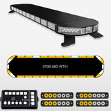 58" Black Widow Series Fully Populated LED Light Bar Kit for Work Trucks-TOMAR Automotive