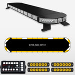 58" Black Widow Series Fully Populated LED Light Bar Kit for Work Trucks-TOMAR Automotive