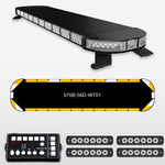 58" Black Widow Series Fully Populated LED Light Bar Kit for Work Trucks-TOMAR Automotive