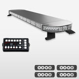 58" Scorpion Series Full Size LED Light Bar Kit for Work Trucks rect 14 white led lights