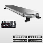 58" Scorpion Series Full Size LED Light Bar Kit for Work Trucks rect 16 white led lights