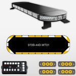 44" Black Widow Series Fully Populated LED Light Bar Kit for Work Trucks-TOMAR Automotive