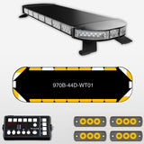 44" Black Widow Series Fully Populated LED Light Bar Kit for Work Trucks-TOMAR Automotive