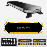 44" Black Widow Series Fully Populated LED Light Bar Kit for Work Trucks-TOMAR Automotive