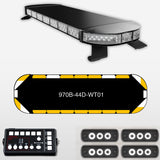 44" Black Widow Series Fully Populated LED Light Bar Kit for Work Trucks-TOMAR Automotive