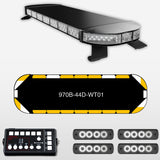 44" Black Widow Series Fully Populated LED Light Bar Kit for Work Trucks-TOMAR Automotive