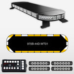 44" Black Widow Series Fully Populated LED Light Bar Kit for Work Trucks-TOMAR Automotive