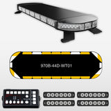 44" Black Widow Series Fully Populated LED Light Bar Kit for Work Trucks-TOMAR Automotive