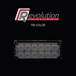 R37 Tri-Color Revolution Series Emergency/Warning LED Light