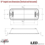 iLED Series Dual-Color Warning, Dual-Mode Pre-Programmed LED Light