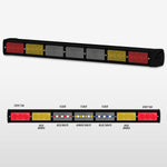 35" TRT Series Multi-Function Rear Chase LED Light Bar-TOMAR Automotive