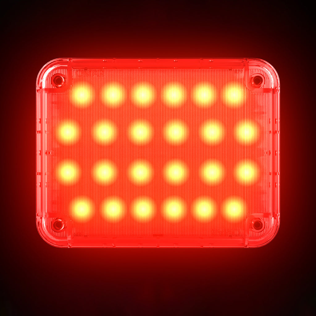 Single Use Led Sticker Warning Single Red Warning Light