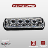 RECT 14 Series Single Color Pre-Programmed Warning LED Light-Automotive Tomar