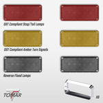 R37 Revolution Series DOT 3-Stack Bundle (Colored Lens)-Automotive Tomar