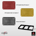 R46 Revolution Series DOT 3-Stack Bundle Colored Lens-Automotive Tomar