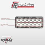 R37 Revolution Series Multi-Function Single Color, Externally Controlled LED Warning Light-Automotive Tomar