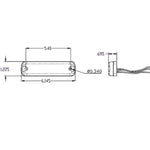 '17-20 Chevy Tahoe RECT 14/16 Under Carriage Light Kit-Automotive Tomar