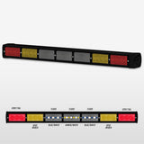 35" TRT Series Multi-Function Rear Chase LED Light Bar-TOMAR Automotive