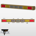 35" TRT Series Multi-Function Rear Chase LED Light Bar-TOMAR Automotive