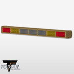 35" TRT Series Multi-Function Rear Chase LED Light Bar-TOMAR Automotive