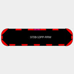 53" Black Widow Series NFPA LED Light Bar w/ Preemption-Automotive Tomar