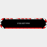 58" Black Widow Series NFPA LED Light Bar w/o Preemption-Automotive Tomar