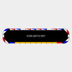 58" Black Widow Series NFPA LED Light Bar w/o Preemption-Automotive Tomar