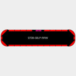 58" Black Widow Series NFPA LED Light Bar w/ Preemption-Automotive Tomar