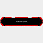 58" Black Widow Series NFPA LED Light Bar w/o Preemption-Automotive Tomar