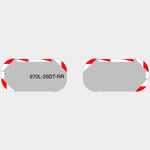 26" Scorpion Series NFPA LED Light Bar w/o Preemption (Pair)-Automotive Tomar