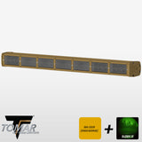 35" TRX Series Dual-Color Infrared LED Light Bar (White, IR, & Amber)-TOMAR Automotive