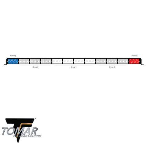 60" TRT Series LED Light Bar-Automotive Tomar